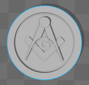 Generic coin with G